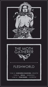 Plakat - The Moth Gatherer, Fleshworld, Coffinfish