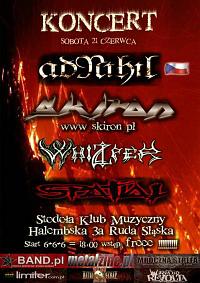 Plakat - Adnihil, Skiron, Whizper, Spatial