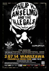 Plakat - Phil Anselmo & The Illegals
