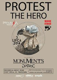 Plakat - Protest The Hero, Monuments, Disperse