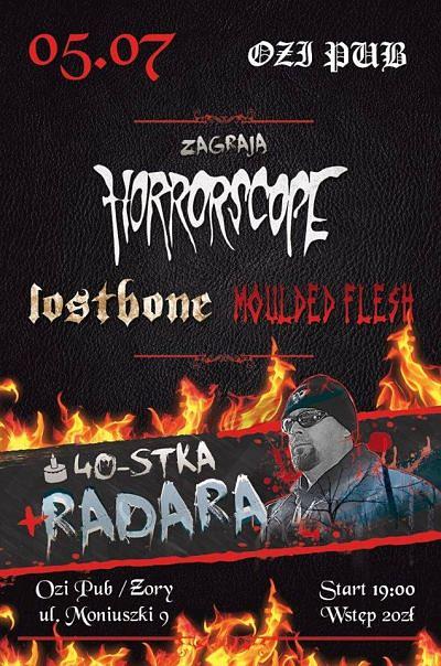 Plakat - Horrorscope, Lostbone, Moulded Flesh