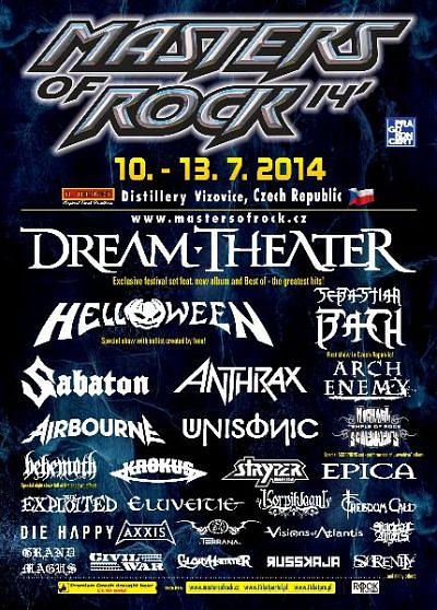 Plakat - Stryper, Anthrax, Dream Theater