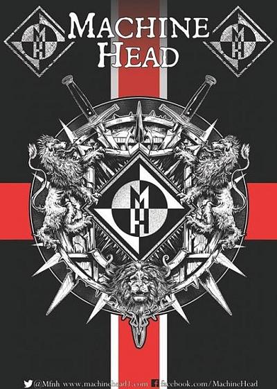 Plakat - Machine Head, The Black Hearts
