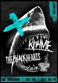 Plakat - Rhyme, The Black Hearts, Vulcan Rodeo
