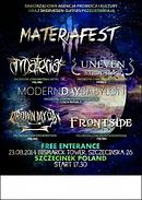 Koncert Materia, Uneven Structure, Modern Day Babylon, Drown My Day, Frontside