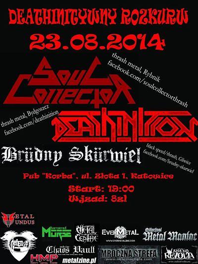 Plakat - Soul Collector, Deathinition, Brudny Skurwiel