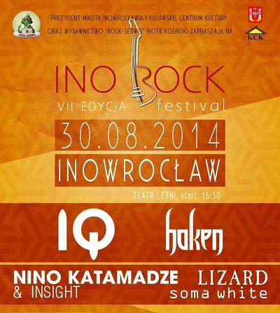 Plakat - IQ, Haken, Nino Katamadze & Insight