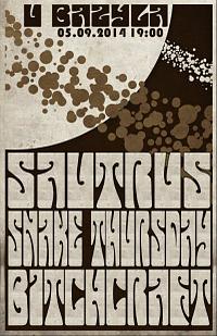 Plakat - Sautrus, Snake Thursday, Bitchcraft