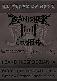 Plakat - Banisher, Presidents of Noise, Soundfear