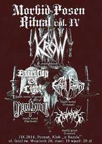 Plakat - Krow, Execution of Light, Enslavement