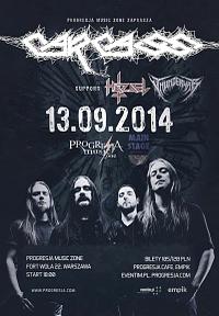 Plakat - Carcass, Hazael, Thunderwar