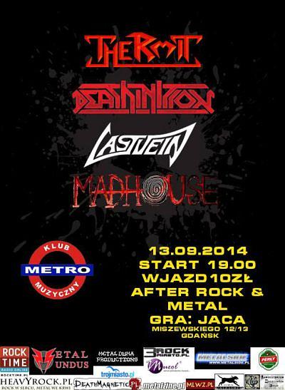 Plakat - Thermit, Deathinition, Last Vein