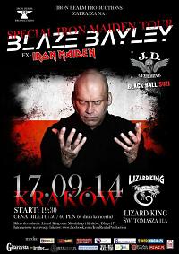 Plakat - Blaze Bayley, J. D. Overdrive, Black Ball Suzi