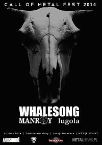 Plakat - Whalesong, Manroy, Lugola