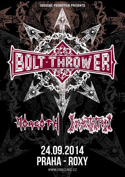 Plakat - Bolt Thrower, Morgoth, Incantation