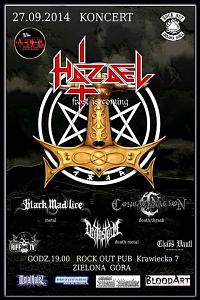 Plakat - Hazael, Black Mad Lice, Concatenation