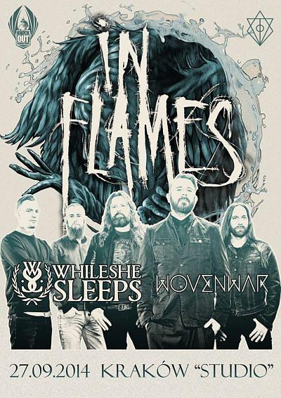 Plakat - In Flames, While She Sleeps, Wovenwar