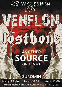 Plakat - Venflon, Lostbone, Another Source of Light