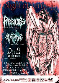 Plakat - Parricide, Offence, Devil In The Name