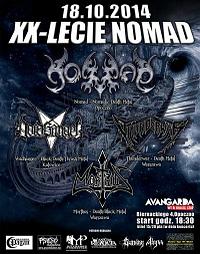 Plakat - Nomad, Voidhanger, Thunderwar, Morthus