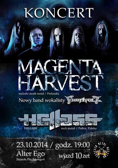 Plakat - Magenta Harvest, Helless