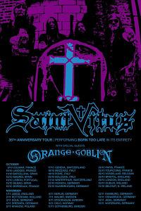 Plakat - Saint Vitus, Orange Goblin, Belzebong