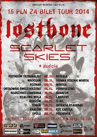 Plakat - Lostbone, Scarlet Skies