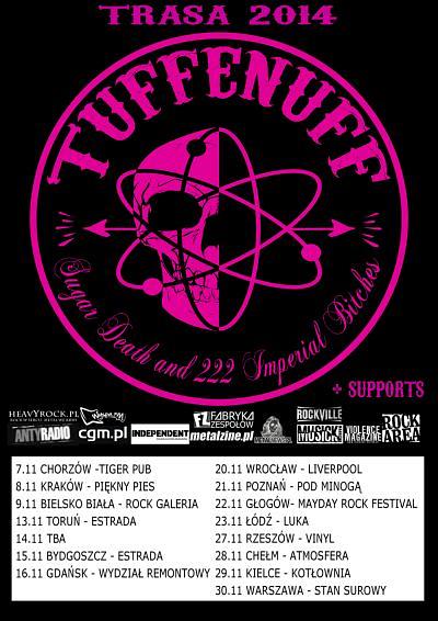 Plakat - Tuff Enuff, The Sin Company, Tommy Say No