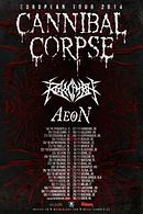 Koncert Cannibal Corpse, Revocation, Aeon