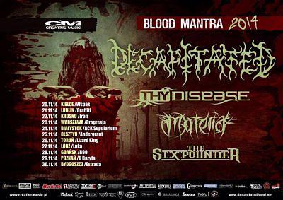 Plakat - Decapitated, Thy Disease, Materia