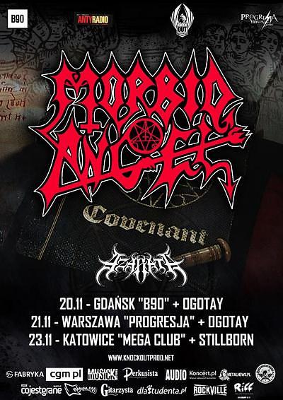 Plakat - Morbid Angel, Azarath, Ogotay