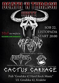 Plakat - Offence, Mayzel, Bottom, Cactus Carnage