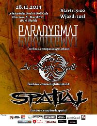 Plakat - Paradygmat, As Night Falls, Spatial