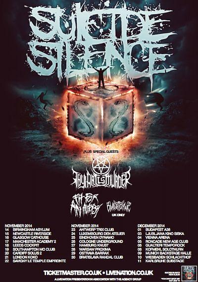 Plakat - Suicide Silence, Thy Art Is Murder