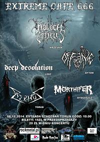 Plakat - Moloch Letalis, Offence, Deep Desolation