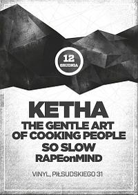 Plakat - Ketha, Rape On Mind, The Gentle Art of Cooking People