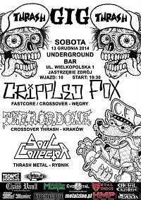 Plakat - Crippled Fox, Terrordome, Soul Collector