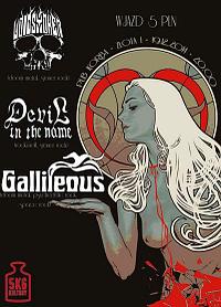 Plakat - Gallileous, Devil In The Name, Voidsmoker