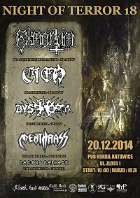 Plakat - Exmortum, Cień, Dysphoria, Menthrass