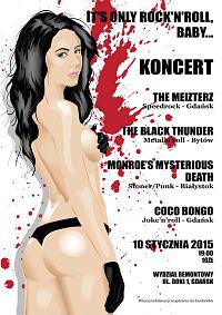 Plakat - The Meizterz, The Black Thunder