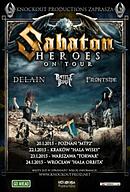 Koncert Sabaton, Delain, Battle Beast, Frontside