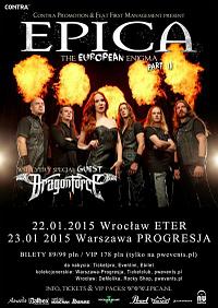 Plakat - Epica, Dragonforce