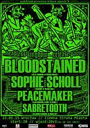 Koncert Bloodstained, Sophie Scholl, Peacemaker, Sabretooth