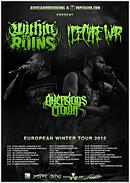 Koncert Within the Ruins, I Declare War, Aversions Crown