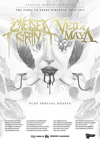 Plakat - Chelsea Grin, Veil Of Maya