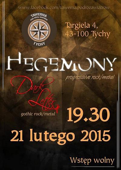 Plakat - Hegemony, Dark Letter