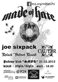 Plakat - Made of Hate, Fat Thursday, Joe Sixpack