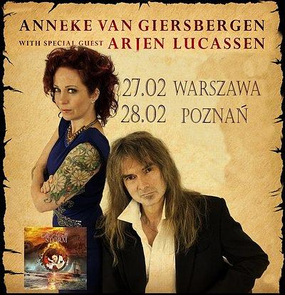 Plakat - Anneke Van Giersbergen & Arjen Lucassen