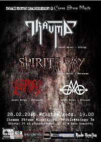 Plakat - Trauma, Spirits Way, Disorder, Gmoch