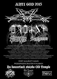 Plakat - Pandemonium, Ogotay, Butelka, Ragehammer